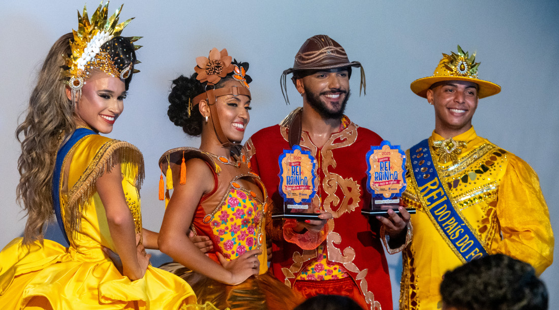 Sergipe escolhe Rei e Rainha do Forró 2025 durante concurso cultural no Centro de Criatividade